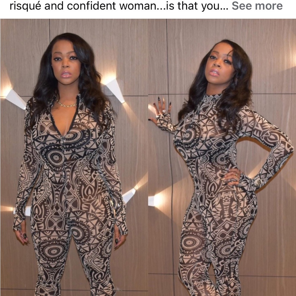 Stylish Geometric Print Jumpsuit